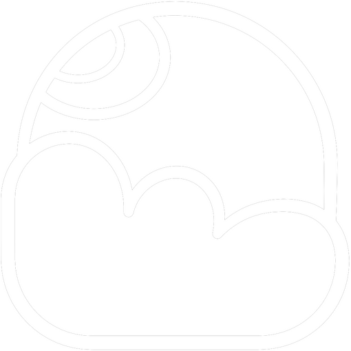 sitelen sitelen glyph sewi - a form emerging from behind a cloud, or perhaps a hand holding the earth